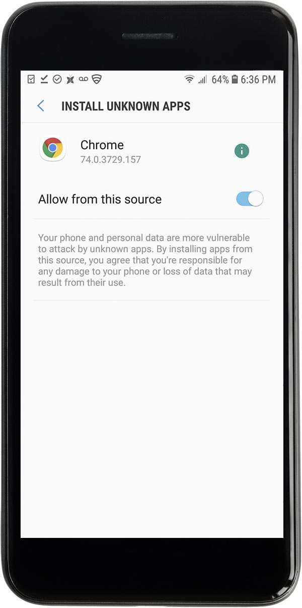 Android Installation Step 6